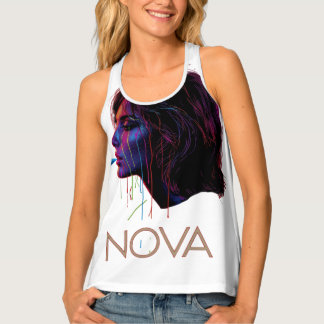 Nova Glow Painted Silence Tank Top