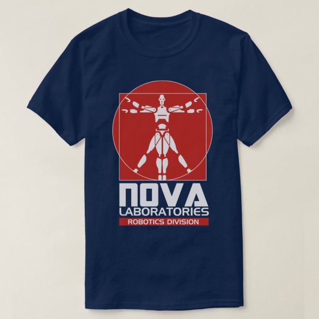 Nova Laboratories Robotics Division T-Shirt (Design Front)