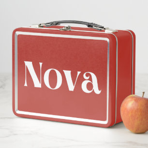Nova Metal Lunch Box