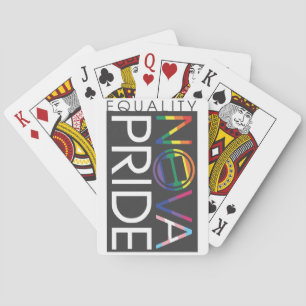 NOVA Pride Logo Playing Cards