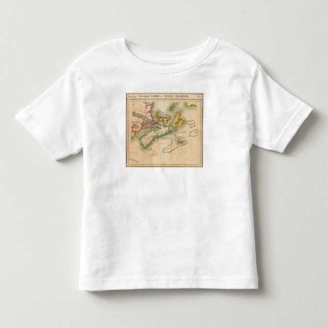 Nova Scotia and New Brunswick 44 Toddler T-shirt (Front)