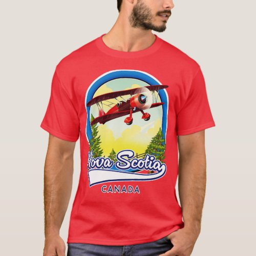 Nova Scotia bi plane T_Shirt