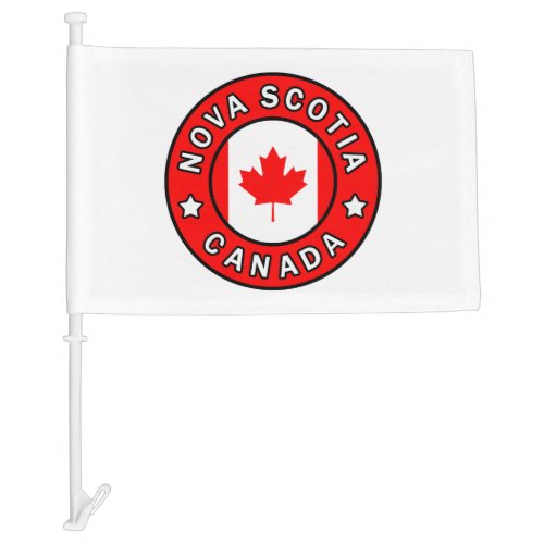 Nova Scotia Canada Car Flag