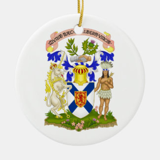 Nova Scotia (Canada) Coat of Arms Ceramic Ornament