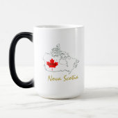 Nova Scotia Canada Day  coffee tea cup mug (Left)