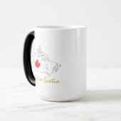 Nova Scotia Canada Day  coffee tea cup mug (Front Left)