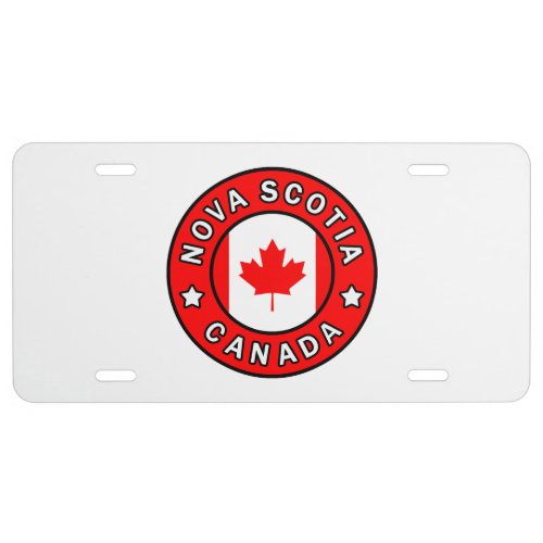 Nova Scotia Canada License Plate