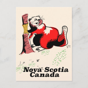 Nova Scotia canada Postcard