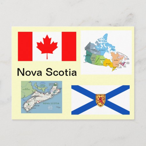 Nova Scotia Canada Postcard