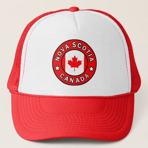 Nova Scotia Canada Trucker Hat