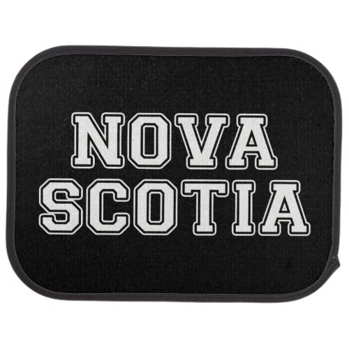 Nova Scotia Car Floor Mat
