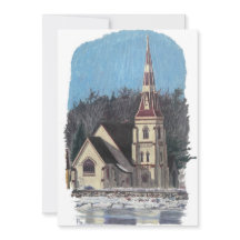 Nova Scotia Christmas Flat Holiday Card