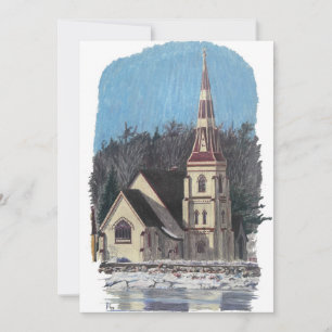 Nova Scotia Christmas Flat Holiday Card