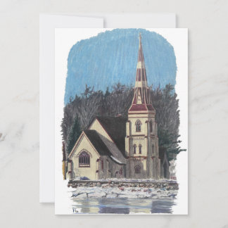 Nova Scotia Christmas Flat Holiday Card