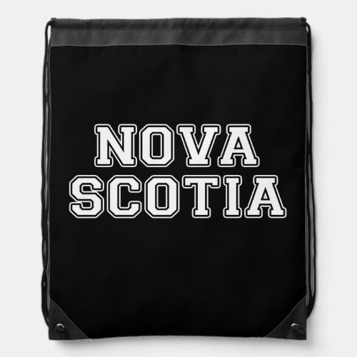 Nova Scotia Drawstring Bag