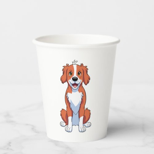 Nova Scotia Duck Tolling Retriever Cartooned Cuten Paper Cups