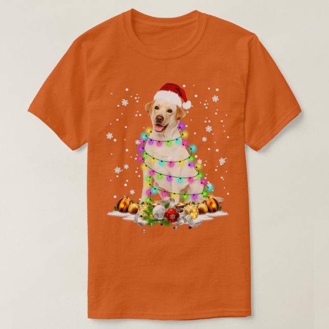 Nova Scotia Duck Tolling Retriever Christmas Dog L T-Shirt (Design Front)