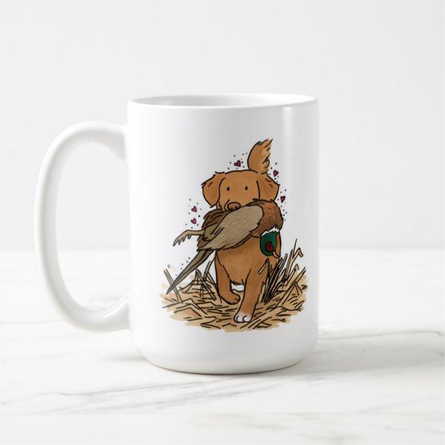 Nova Scotia Duck Tolling Retriever Coffee Mug (Left)