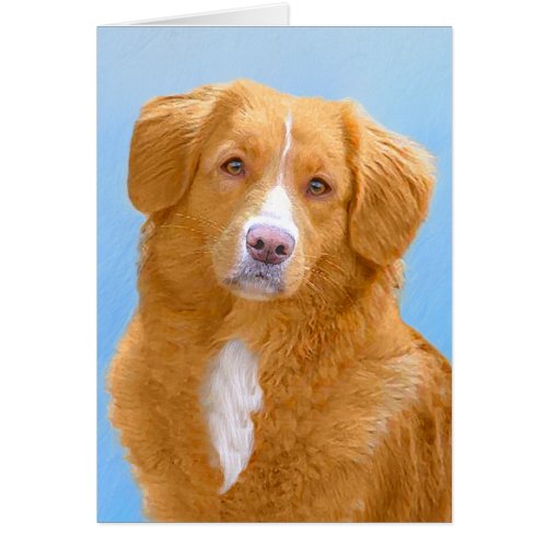 Nova Scotia Duck Tolling Retriever Dog Painting