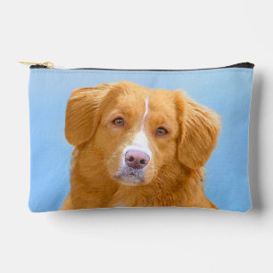 Nova Scotia Duck Tolling Retriever Dog Painting Accessory Pouch