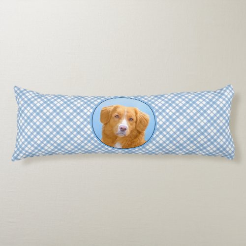 Nova Scotia Duck Tolling Retriever Dog Painting Body Pillow