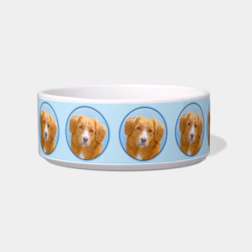 Nova Scotia Duck Tolling Retriever Dog Painting Bowl