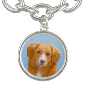 Nova Scotia Duck Tolling Retriever Dog Painting Bracelet