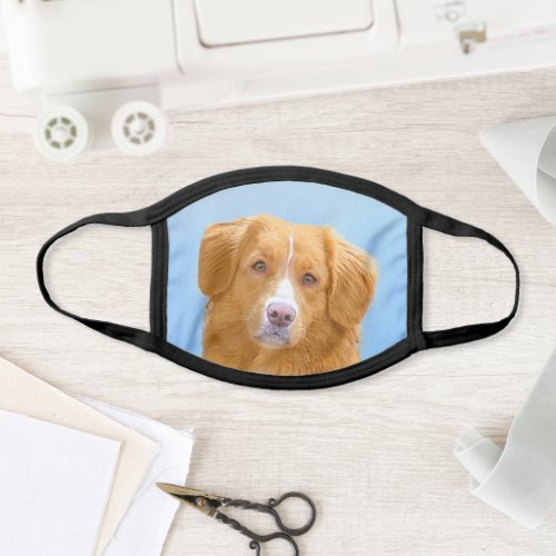 Nova Scotia Duck Tolling Retriever Dog Painting Face Mask