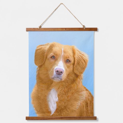 Nova Scotia Duck Tolling Retriever Dog Painting Hanging Tapestry