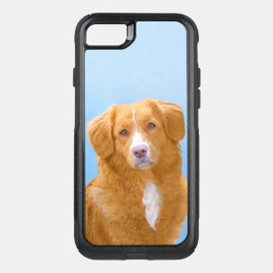 Nova Scotia Duck Tolling Retriever Dog Painting Ot OtterBox Commuter iPhone SE/8/7 Case