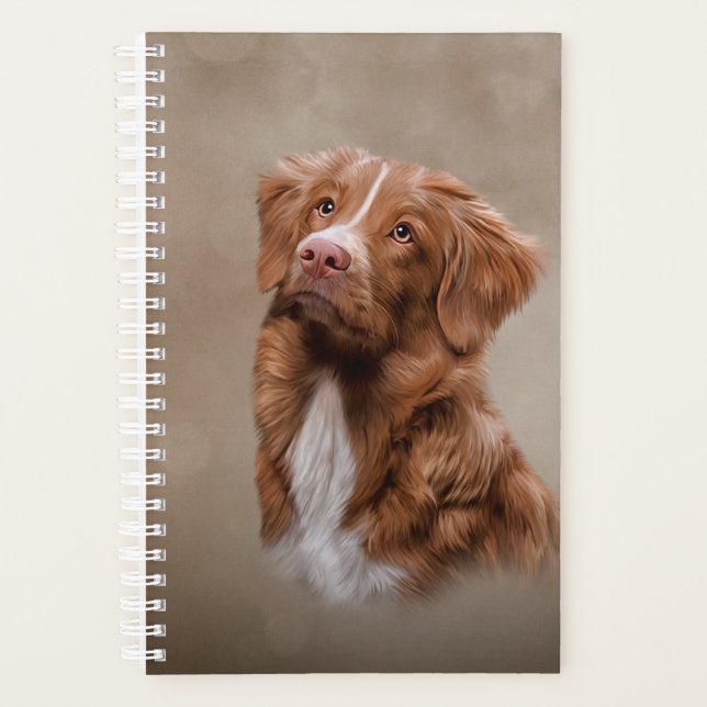 Nova Scotia Duck Tolling Retriever dog Planner (Front)