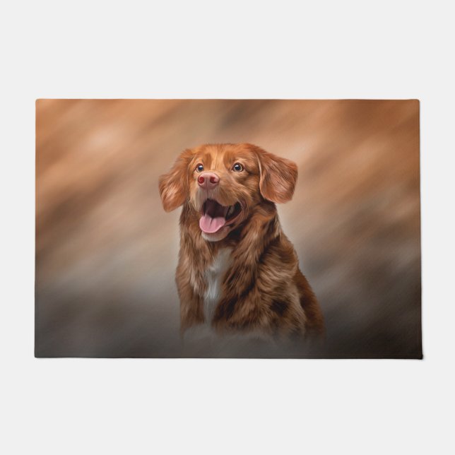Nova Scotia Duck Tolling Retriever Doormat (Front)