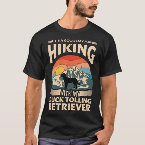 Nova Scotia Duck Tolling Retriever Hiking T_Shirt