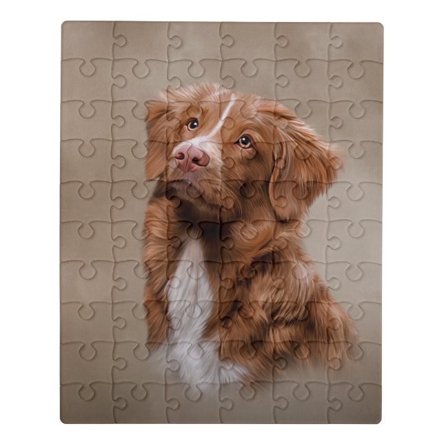 Nova Scotia Duck Tolling Retriever Jigsaw Puzzle (Puzzle Vertical)