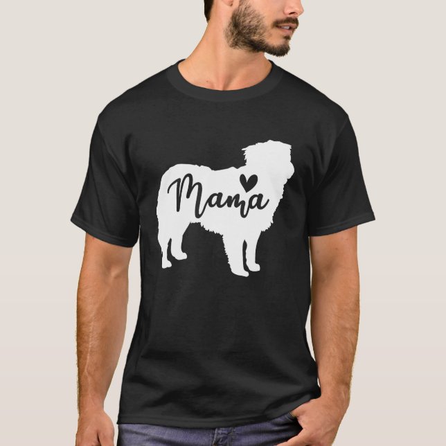 Nova Scotia Duck Tolling Retriever Mama Toller Mom T-Shirt (Front)