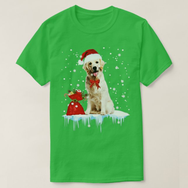 Nova Scotia Duck Tolling Retriever Merry Christmas T-Shirt (Design Front)