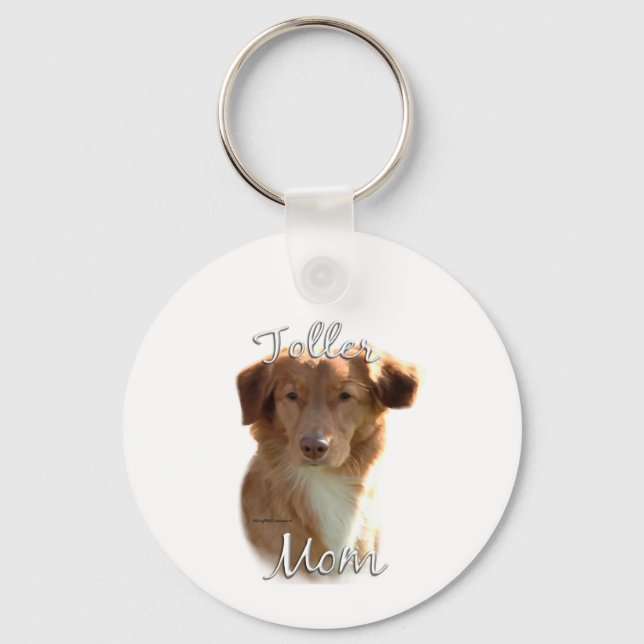 Nova Scotia Duck Tolling Retriever Mom 2 Keychain (Front)