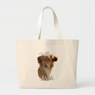 Nova Scotia Duck Tolling Retriever Mom 2 Large Tote Bag