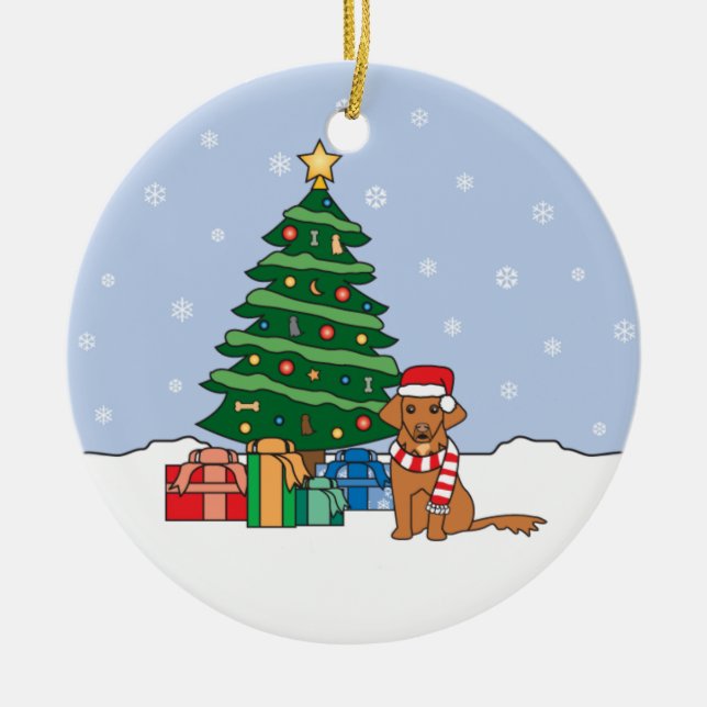 Nova Scotia Duck Tolling Retriever Ornament (Front)