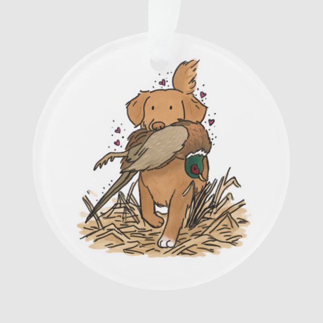 Nova Scotia Duck Tolling Retriever Ornament (Front)