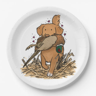Nova Scotia Duck Tolling Retriever Paper Plates