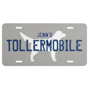 Nova Scotia Duck Tolling Retriever TOLLERMOBILE License Plate