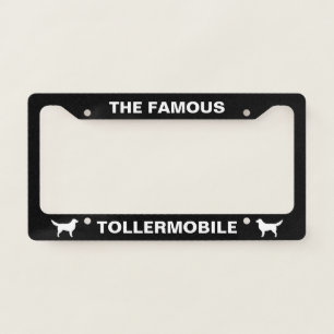 Nova Scotia Duck Tolling Retriever Tollermobile License Plate Frame