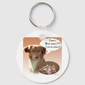 Nova Scotia Duck Tolling Retriever Turkey Keychain