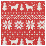 Nova Scotia Duck Tolling Retrievers Christmas Fabric