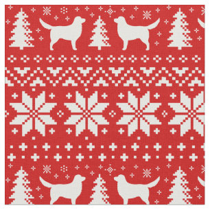 Nova Scotia Duck Tolling Retrievers Christmas Fabric