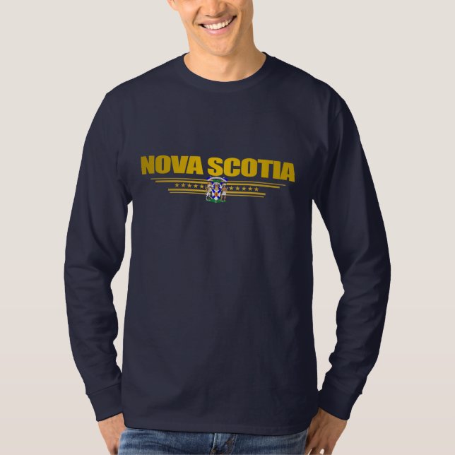 Nova Scotia Flag Apparel T-Shirt (Front)