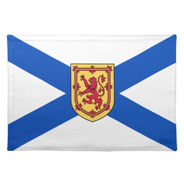 Nova Scotia flag halifax canada cloth placemat (Front)