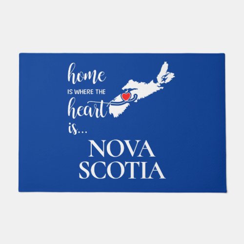 Nova Scotia home is where the heart is Doormat