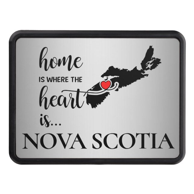 Nova Scotia home is where the heart is... Hitch Cover (Front)